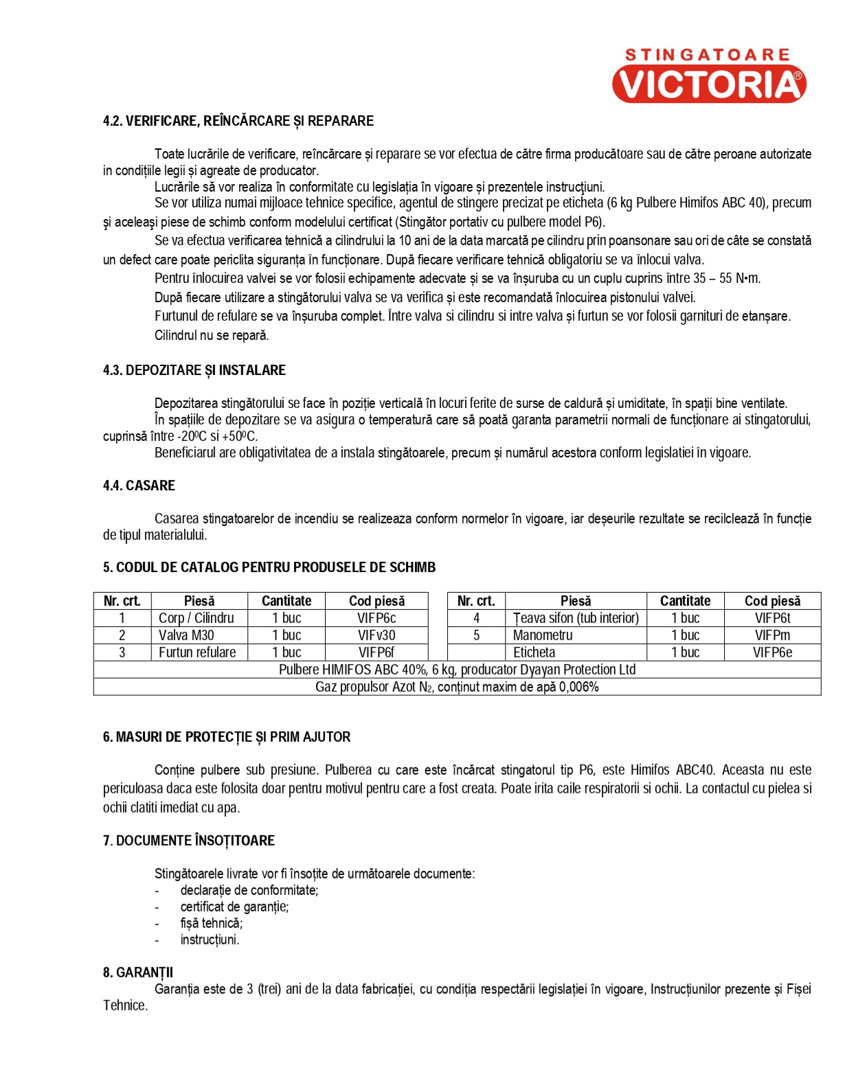 instructiuni P6